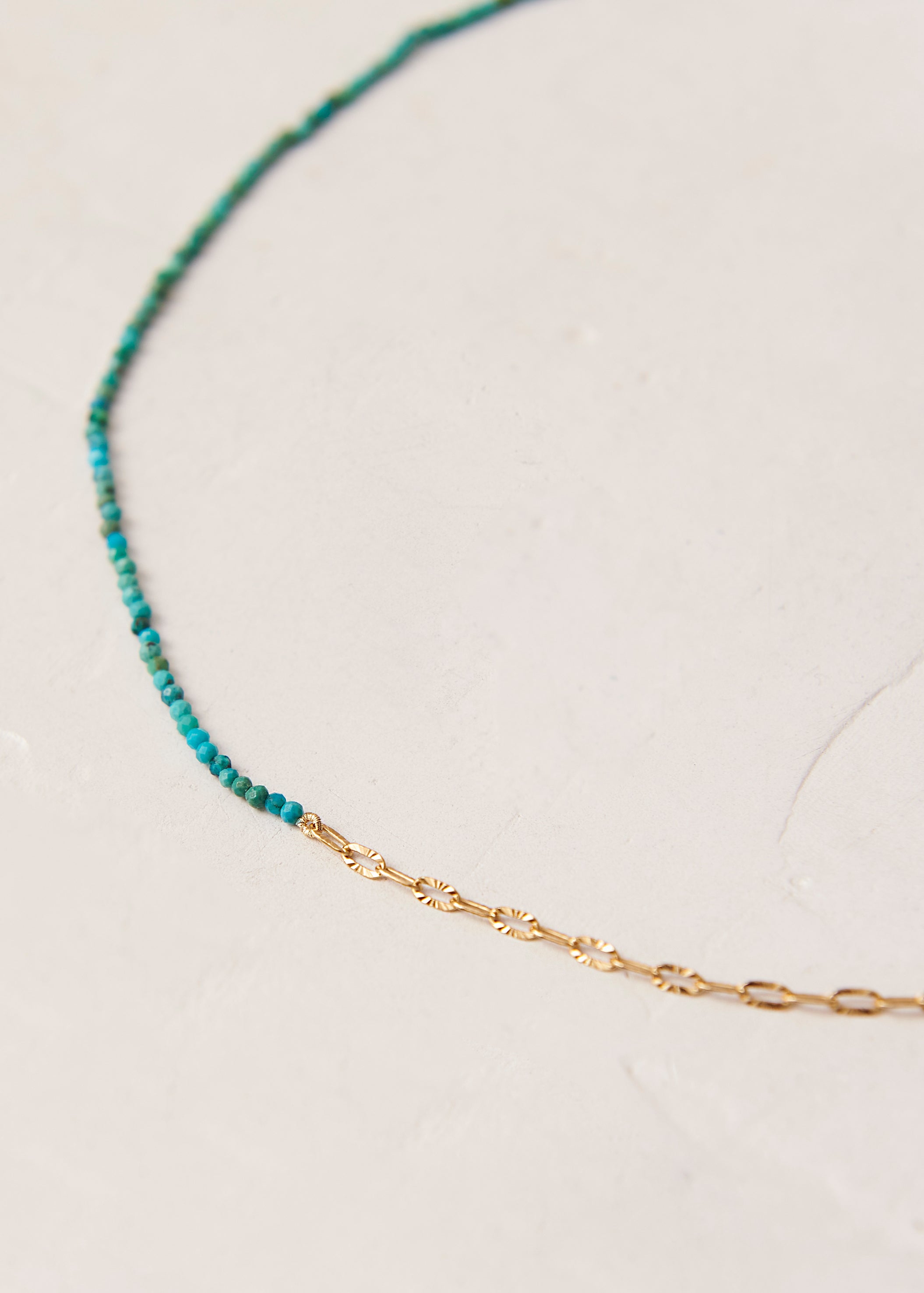 Junie Blue 18k Gold Plated Sterling Silver Necklace